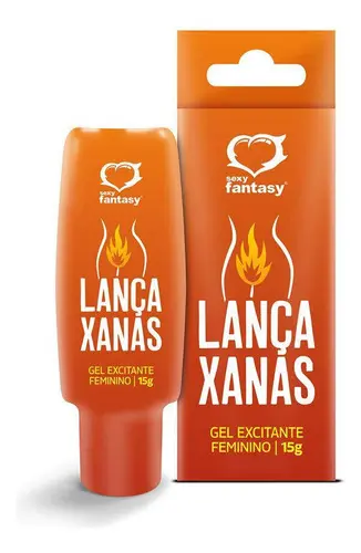 Gel Excitante Feminino Lança Xanas Sexy Fantasy 15g Original