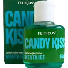 Calda Beijável Candy Kiss Ice 35ml | Efeito Gelado Refrescante