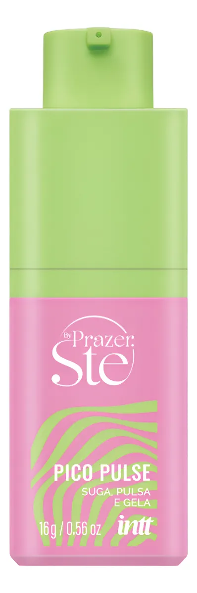 Gel Estimulador Unissex Pico Pulse Intt 16g Efeito Vibra E Gela - Imagem 3