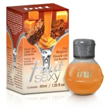 Gel Beijável Fruit Sexy Doce de Leite com Brownie Intt 40ml