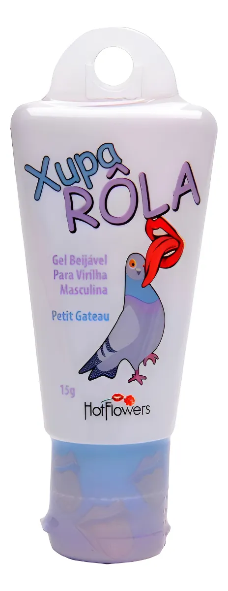gel beijavel xupa rola hot flowers, xupa rola brasileirinhos, linha xups hot flowers, gel beijavel masculino, cosmetico sensual masculino, gel para sexo oral, hot flowers 15g, sex shop online
