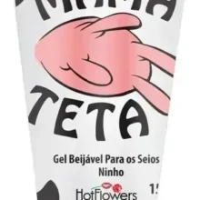 Alternative view of Gel Beijável Mama Teta Hot Flowers 15g Linha Xups