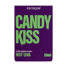 Alternative view of Calda Beijável Candy Kiss Hot 35ml | Efeito Quente Intenso