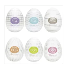 Masturbador Masculino Egg Ovo Texturizado Macio.